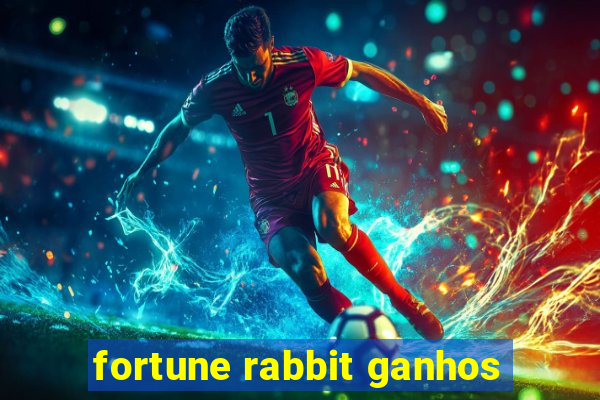 fortune rabbit ganhos