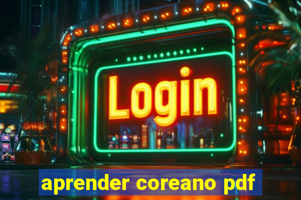 aprender coreano pdf