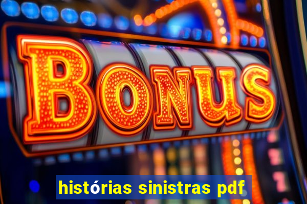 histórias sinistras pdf