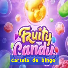 cartela de bingo ate 50 para imprimir