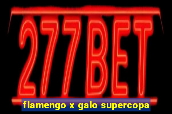 flamengo x galo supercopa