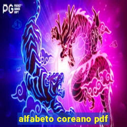 alfabeto coreano pdf