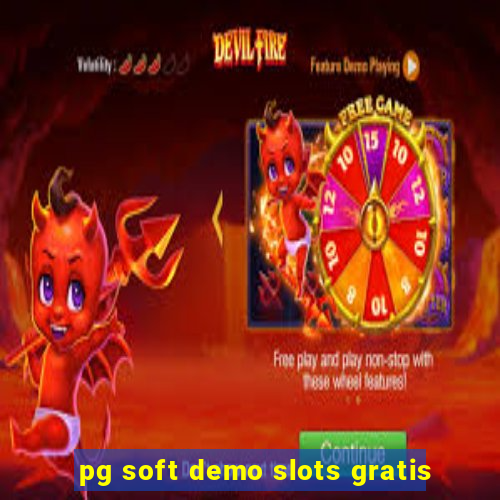 pg soft demo slots gratis