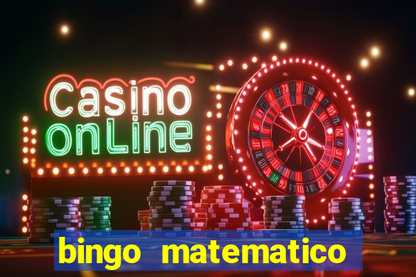 bingo matematico para ensino medio