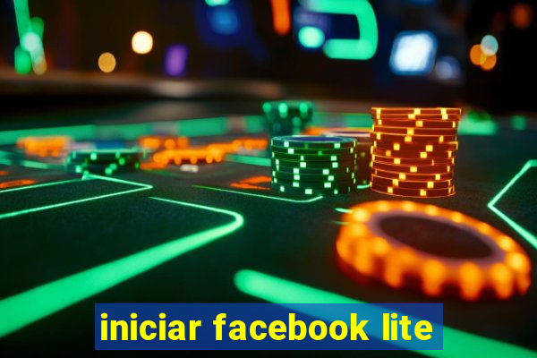 iniciar facebook lite