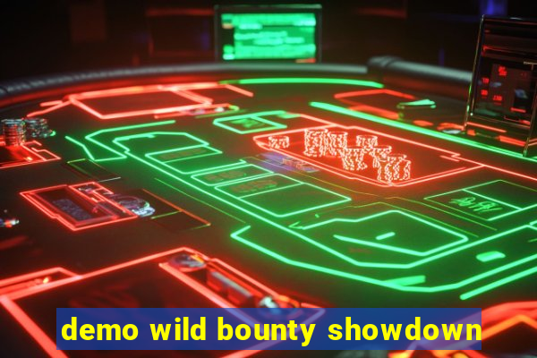 demo wild bounty showdown