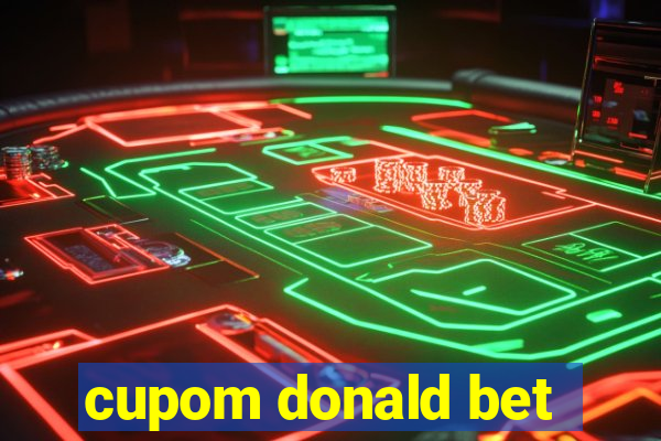 cupom donald bet