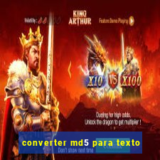 converter md5 para texto