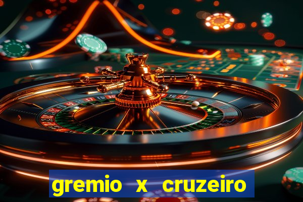 gremio x cruzeiro ao vivo hd