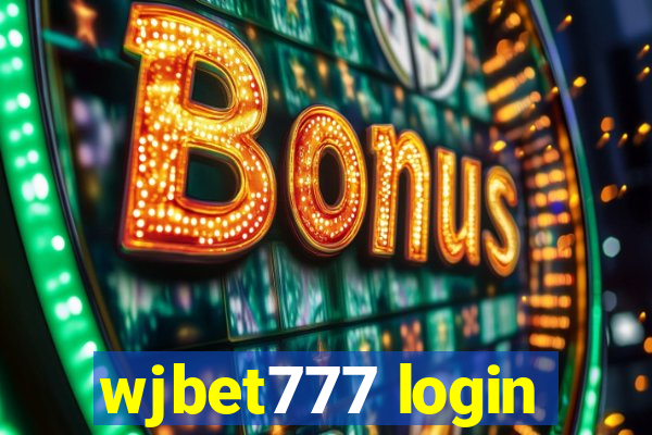 wjbet777 login