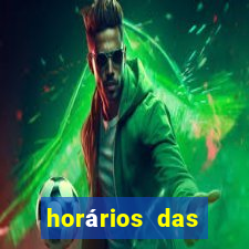 horários das plataformas de jogos