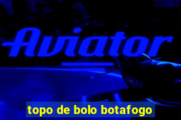 topo de bolo botafogo