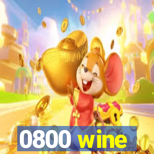 0800 wine