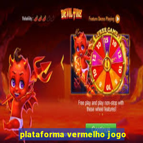 plataforma vermelho jogo