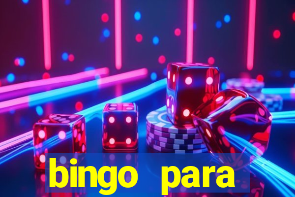 bingo para despedida de solteira para imprimir