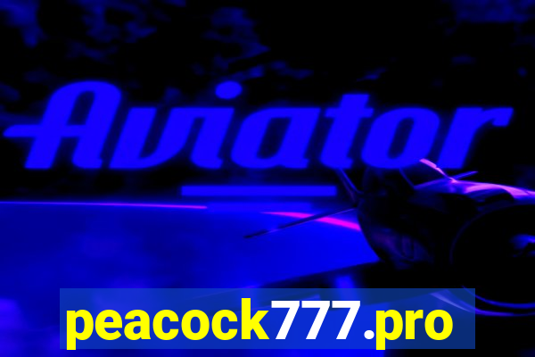 peacock777.pro