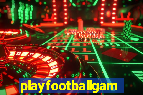 playfootballgames