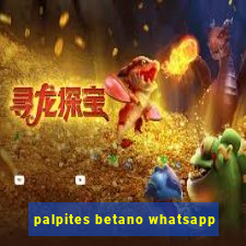 palpites betano whatsapp