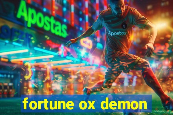 fortune ox demon