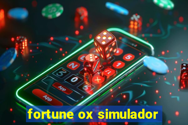 fortune ox simulador