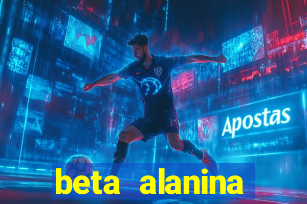 beta alanina aumenta a pressao