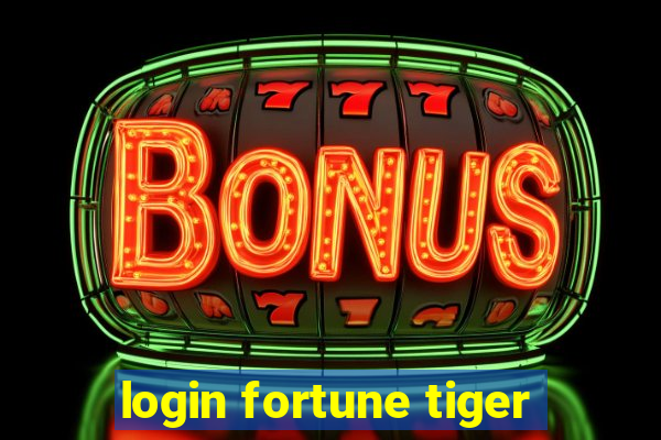 login fortune tiger